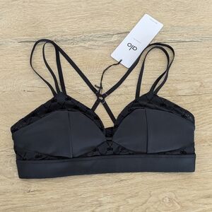 ALO Yoga Airlift Mesh Celeste Bra - Size M